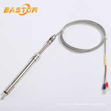 industry 2 wire rtd bayonet Spring temperature sensor type e thermocouple